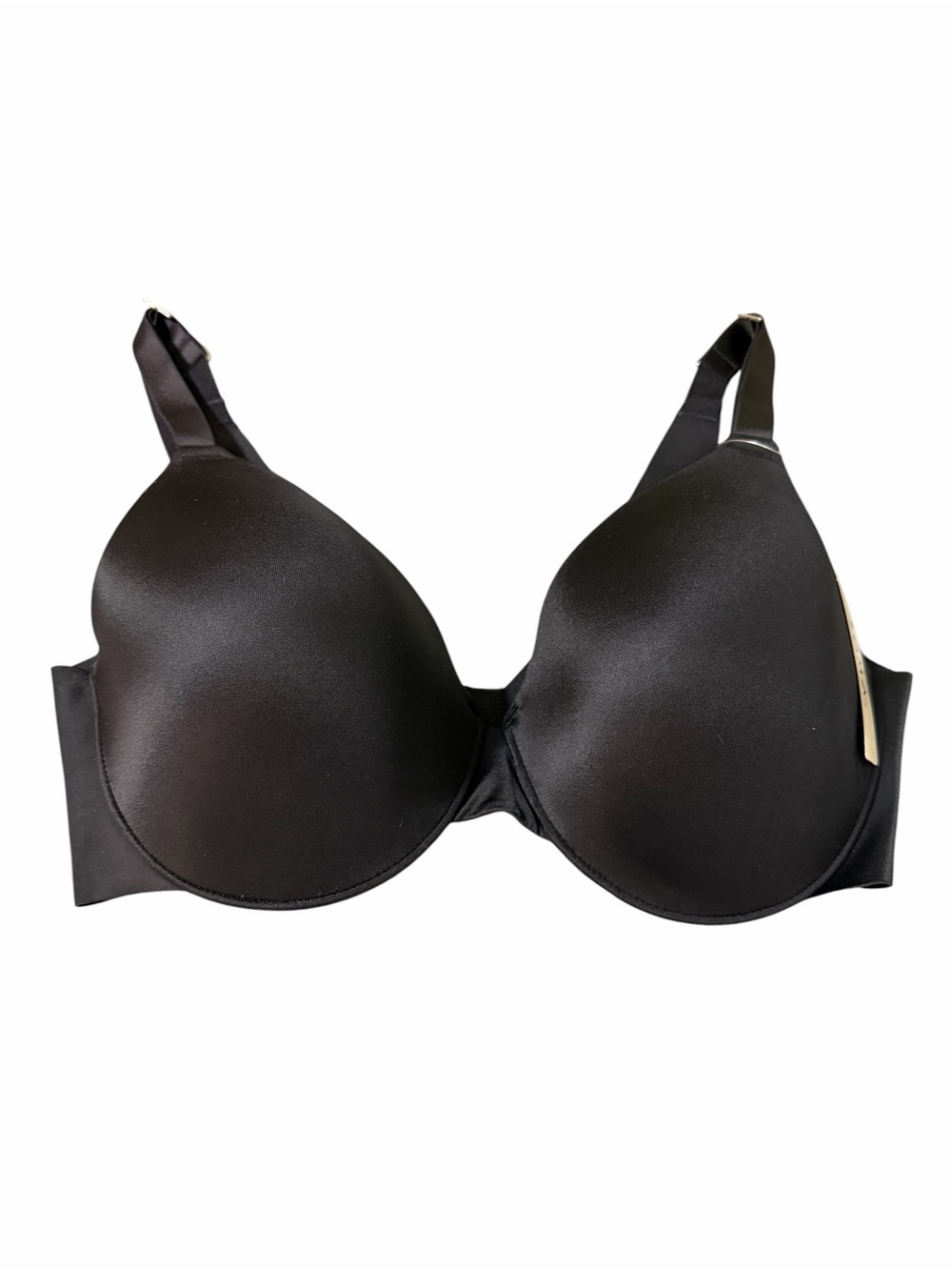 NWT SOMA Black Vanishing Back Full Coverage Smooth Bra Size 36 D